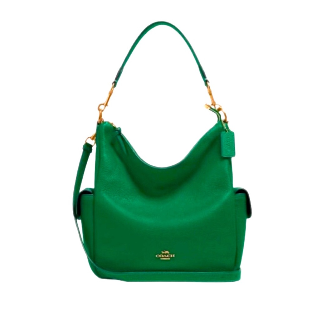 Coach “Pennie” Green Handbag